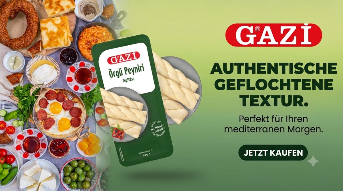 Gazi Örgü Peyniri - Authentische geflochtene Textur